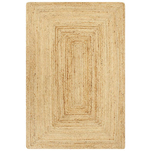 vidaXL Handmade Jute Rug Natural 120x180 cm