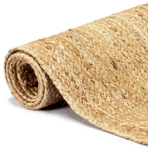 vidaXL Handmade Jute Rug Natural 120x180 cm