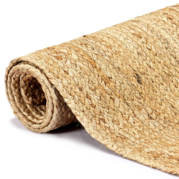 vidaXL Handmade Jute Rug Natural 120x180 cm