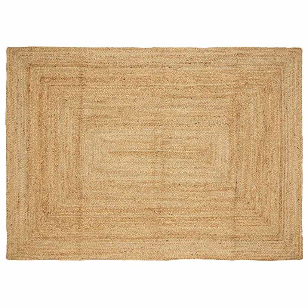 vidaXL Handmade Jute Rug Natural 160x230 cm