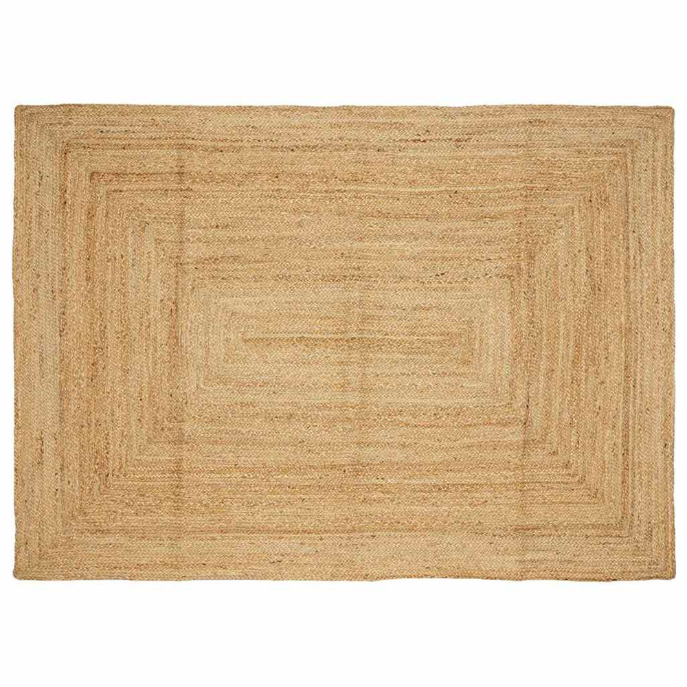 vidaXL Handmade Jute Rug Natural 160x230 cm