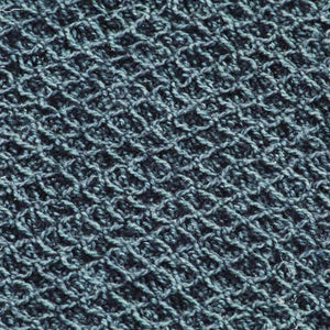 vidaXL Throw Cotton 125x150 cm Indigo Blue