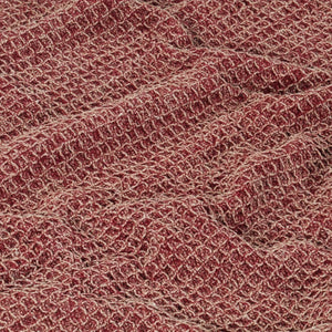 vidaXL Cotton Throw 220x250 cm Burgundy