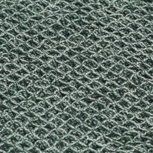 vidaXL Cotton Throw 160x210 cm Dark Green