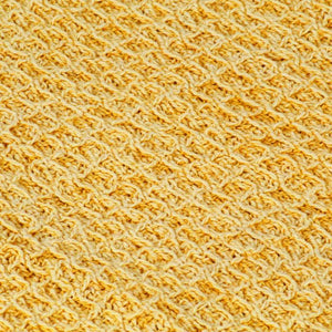 vidaXL Cotton Throw 220x250 cm Mustard Yellow