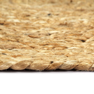 vidaXL Placemats 4 pcs. Natural 38 cm Round Jute