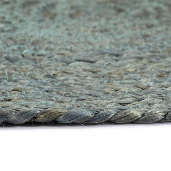 vidaXL Placemats 6 pcs. Solid Olive Green 38 cm Round Jute