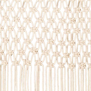 vidaXL Macrame Curtain 140x240 cm Cotton