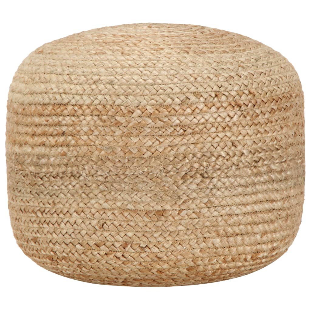 vidaXL Handmade Pouf 45 x 30 cm Jute
