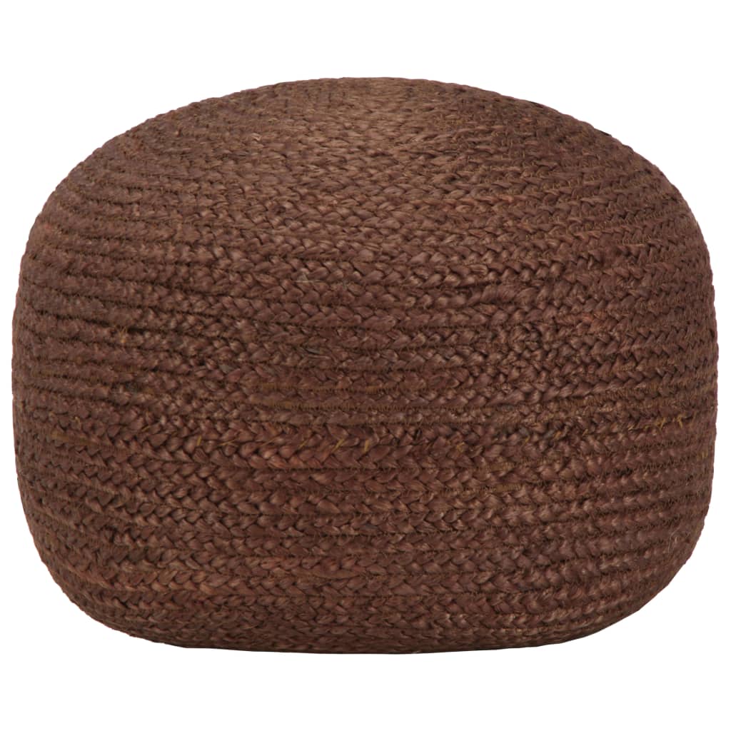 vidaXL Handmade Pouf Brown 40 x 45 cm Jute