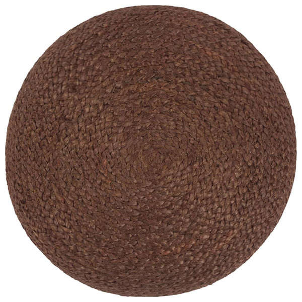 vidaXL Handmade Pouf Brown 40 x 45 cm Jute