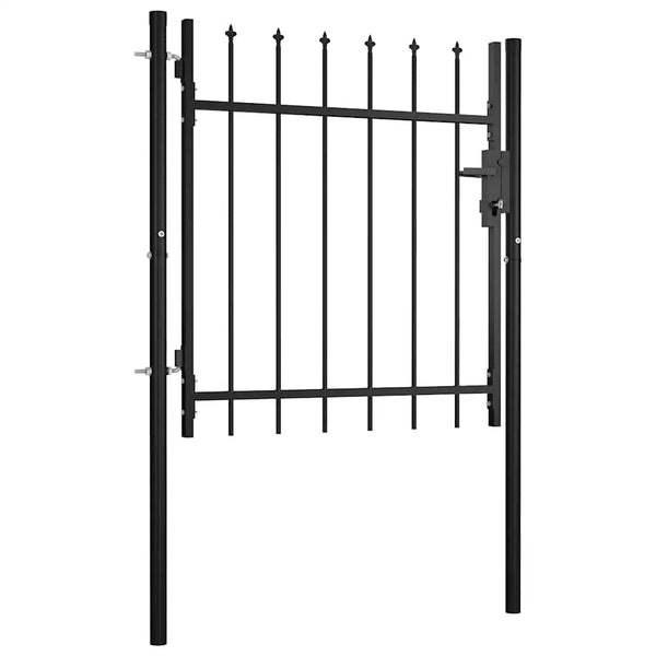 vidaXL Boxtel Spear Top Gate and Fence 100x75 cm