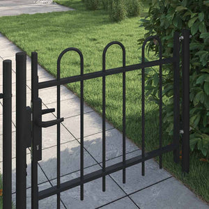 vidaXL Single-Door Garden Gate BOXTEL with Bow Top 100 x 75 cm