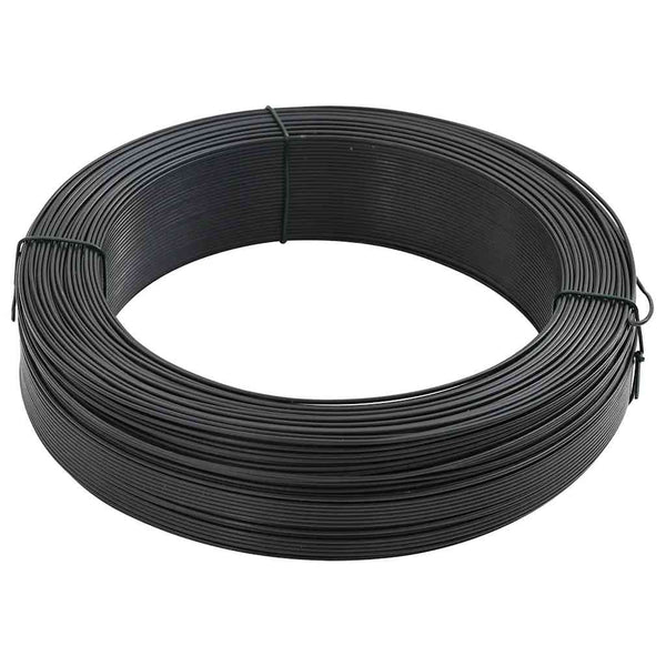 Zaun-Bindedraht 250 m 1,4/2 mm Stahl Anthrazit