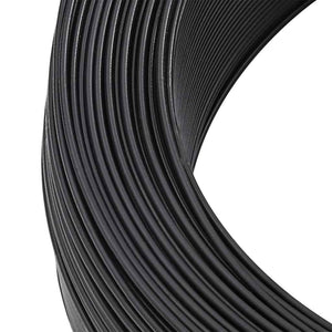 Zaun-Bindedraht 250 m 1,4/2 mm Stahl Anthrazit