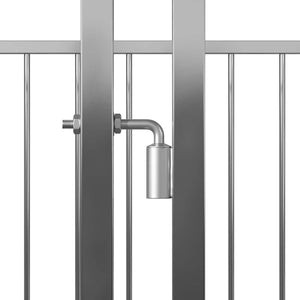 Outdoor-Hundezwinger 200×400×100 cm