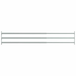 vidaXL Adjustable Window Security Bars 3 pcs 710-1200 mm
