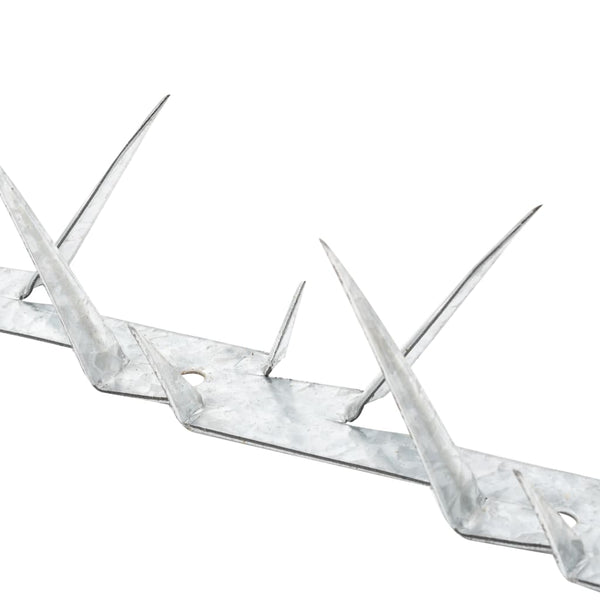 vidaXL Anti-Climb Spikes 2 pcs. Steel 1 m