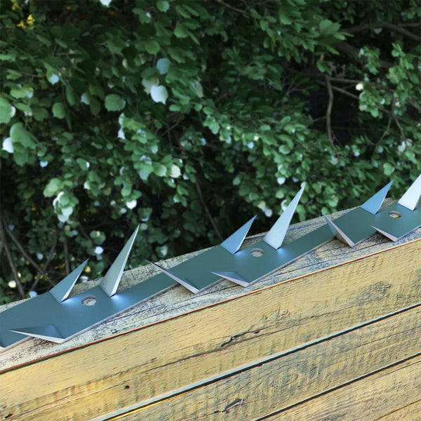 vidaXL Anti-Climb Spikes 2 pcs. Steel 1 m