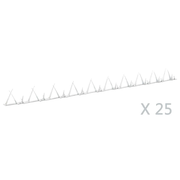 vidaXL Anti-Climb Spikes 25 pcs Steel 1 m