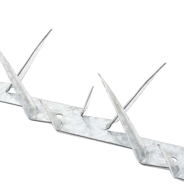 vidaXL Anti-Climb Spikes 25 pcs Steel 1 m