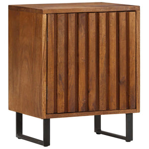 vidaXL Nightstand 40x30x50 cm Solid Mango Wood