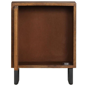vidaXL Nightstand 40x30x50 cm Solid Mango Wood