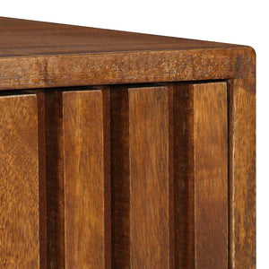 vidaXL Nightstand 40x30x50 cm Solid Mango Wood