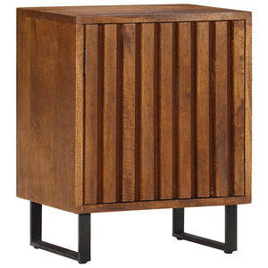 vidaXL Nightstand 40x30x50 cm Solid Mango Wood