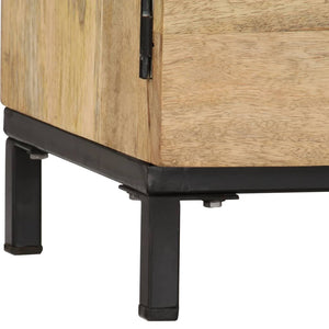vidaXL TV Cabinet 145x30x41 cm Solid Mango Wood