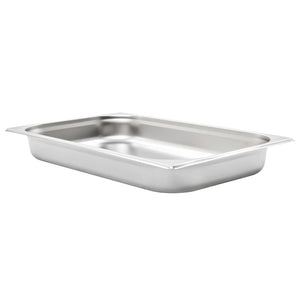vidaXL Gastronorm Containers 4 pcs. GN 1/1 65 mm Stainless Steel