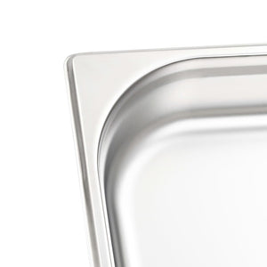 vidaXL Gastronorm Containers 4 pcs. GN 1/1 65 mm Stainless Steel
