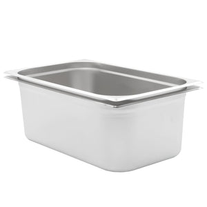 vidaXL Gastronorm Containers 2 pcs. GN 1/1 200 mm Stainless Steel