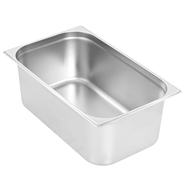 vidaXL Gastronorm Containers 2 pcs. GN 1/1 200 mm Stainless Steel