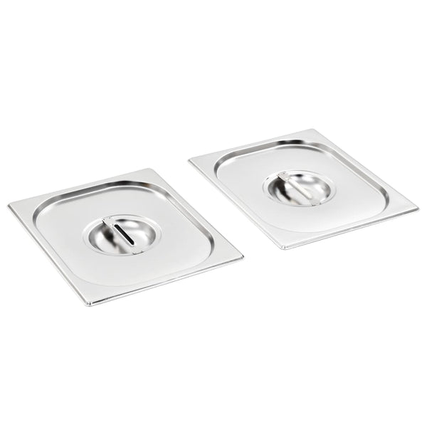 Lids for GN 1/2 containers 2 pcs. stainless steel