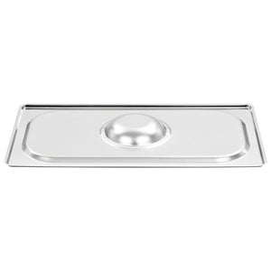 Lid for GN 1/3 container, 4 pcs, stainless steel