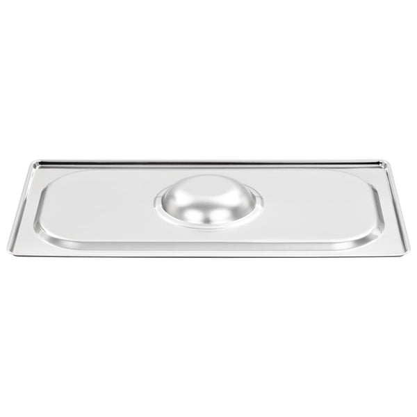 Lid for GN 1/3 container, 4 pcs, stainless steel