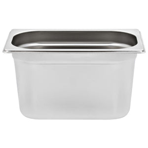 GN 1/4 Edelstahl Gastronormbehälter 4er Set