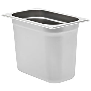 GN 1/4 Gastronormbehälter Edelstahl 4er Set