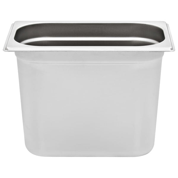 GN 1/4 Gastronormbehälter Edelstahl 4er Set