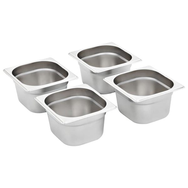 GN 1/6 Gastronormbehälter, 100mm, 12er Set