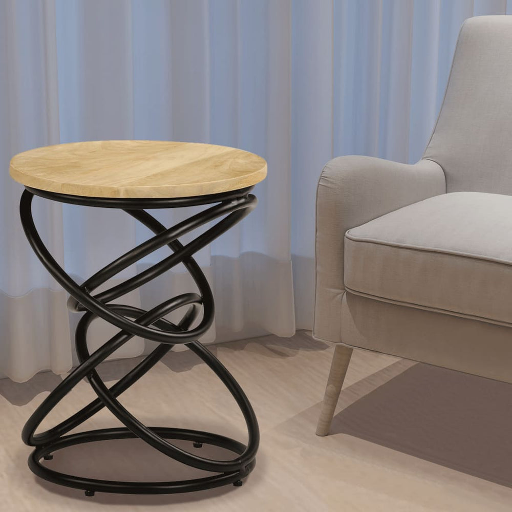 vidaXL Side Table Solid Mango Wood 40x50 cm