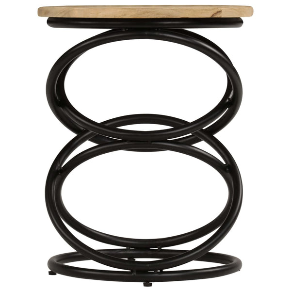 vidaXL Side Table Solid Mango Wood 40x50 cm
