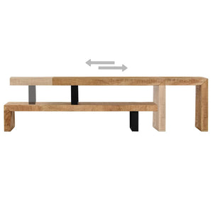 vidaXL TV Cabinet Solid Mango Wood
