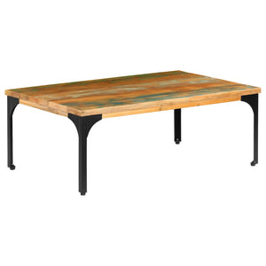 vidaXL Coffee Table 100x60x35 cm Solid Reclaimed Wood
