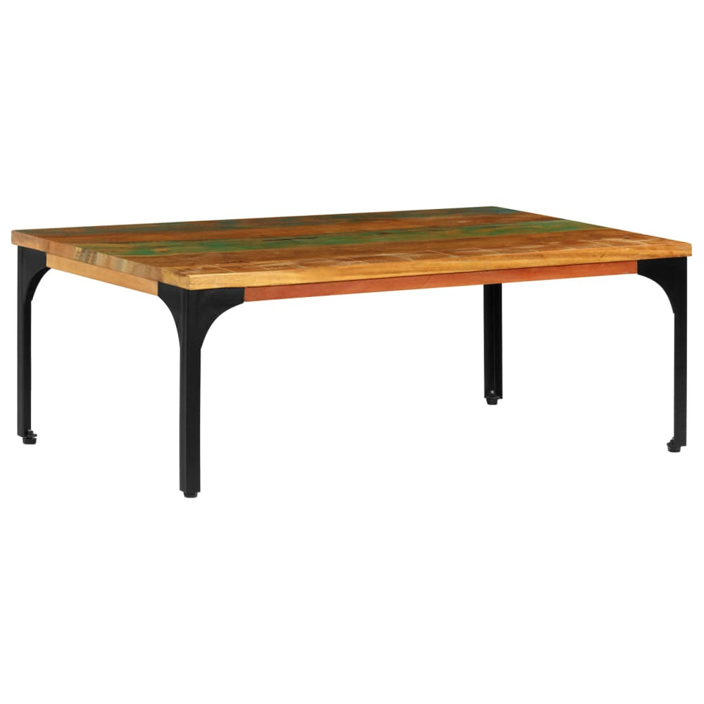 vidaXL Coffee Table 100x60x35 cm Solid Reclaimed Wood