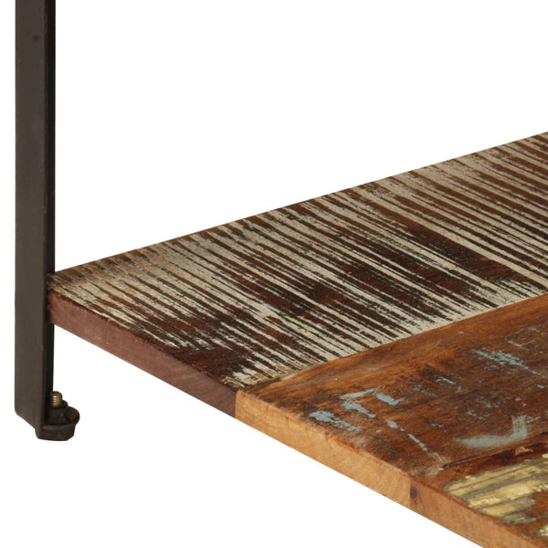 vidaXL Coffee Table with Storage 100x60x35 cm Solid Reclaimed Wood