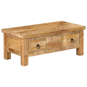 vidaXL Coffee Table 90x45x35 cm Solid Mango Wood