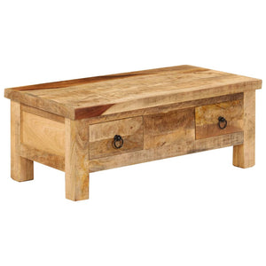 vidaXL Coffee Table 90x45x35 cm Solid Mango Wood