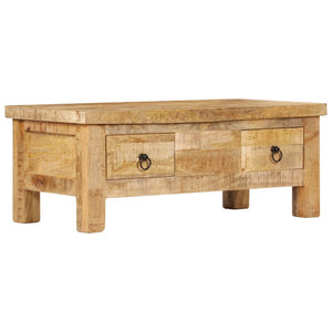 vidaXL Coffee Table 90x45x35 cm Solid Mango Wood